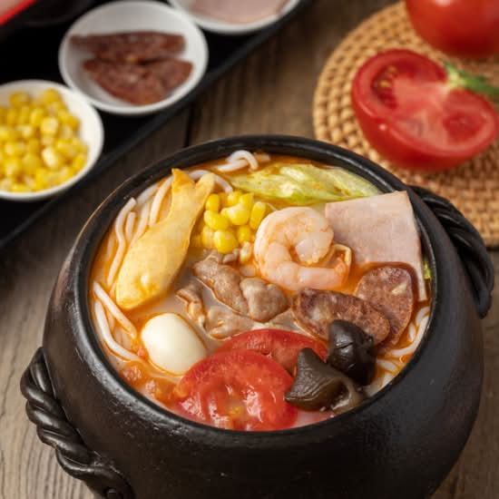 鲜香番茄米线 Tomato Rice Noodle Soup